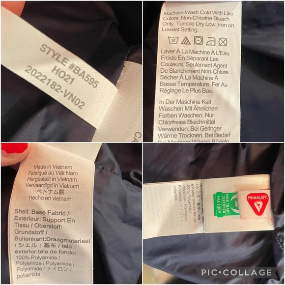 J. Crew Holiday 2021 Alps puffer jacket with PrimaLoft BA595 - Picture 4 of 11